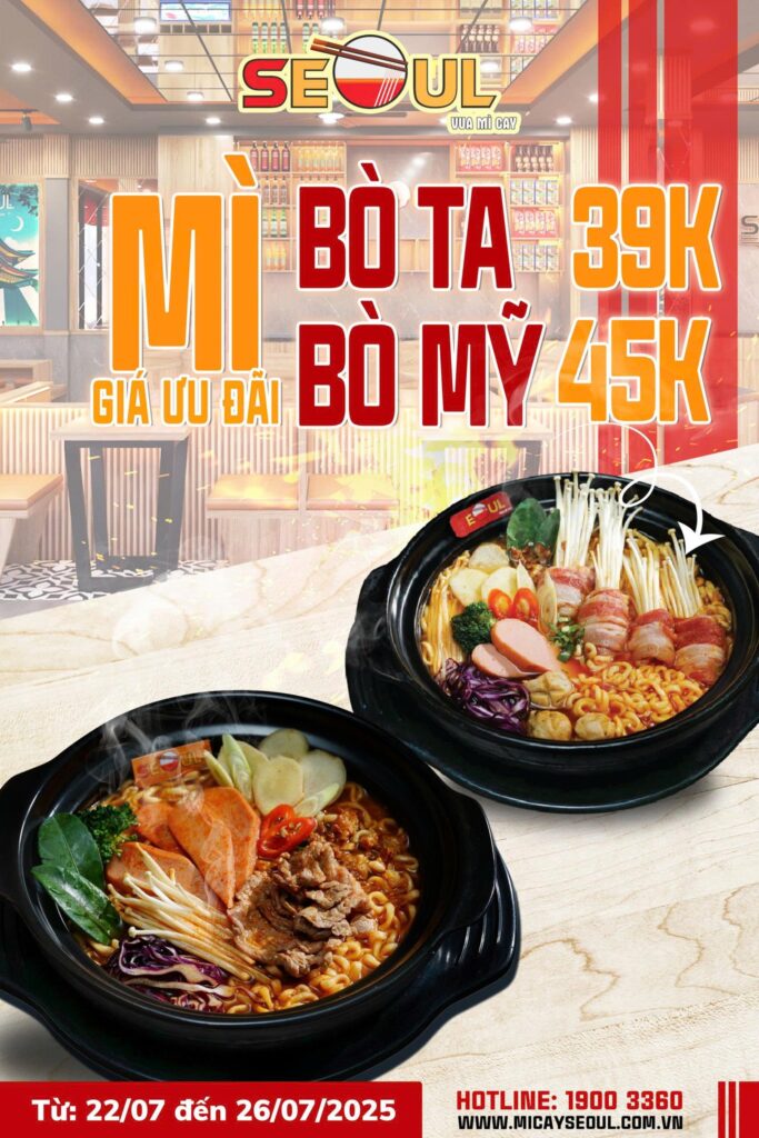 🔥Ưu đãi cực đã – đến SEOUL nha!!! – SEOUL GIA KIỆM