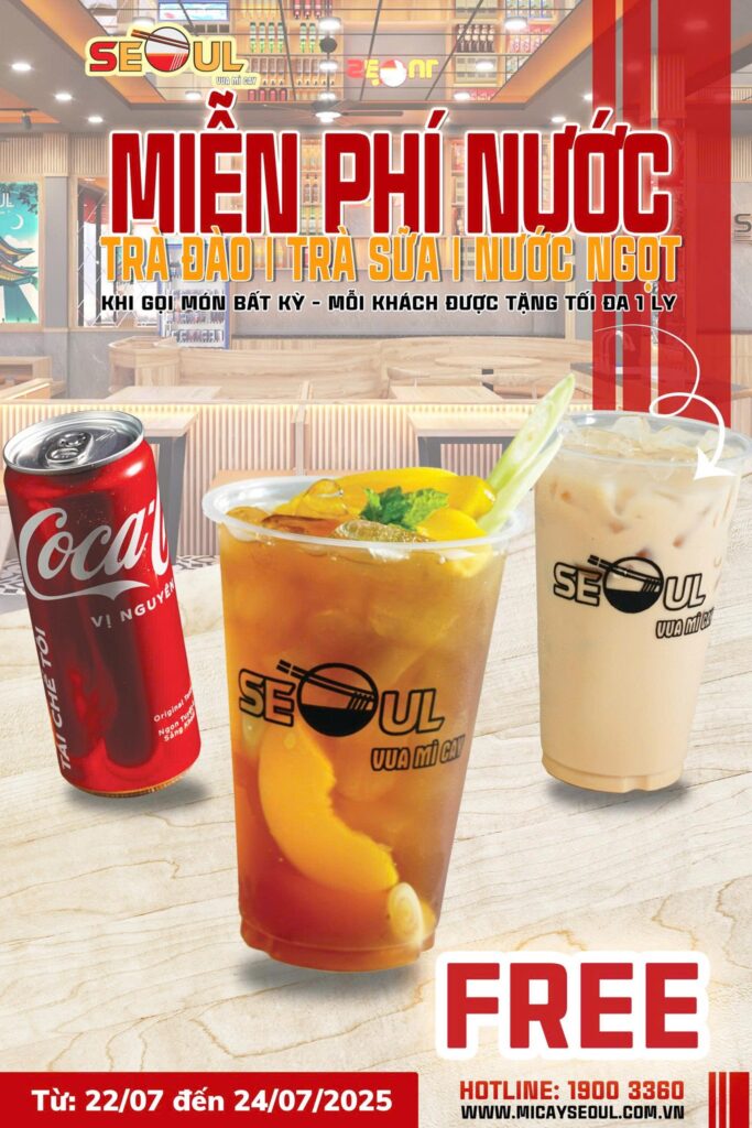Cuối tháng có deal – món ngon thêm phiêu! – SEOUL HỘI NGHĨA