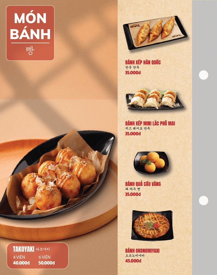 Menu SEOUL Chiêu Liêu trang 7
