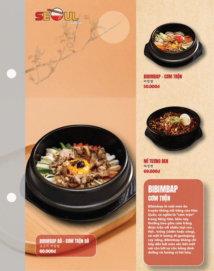 Menu SEOUL Trà Vinh trang 10