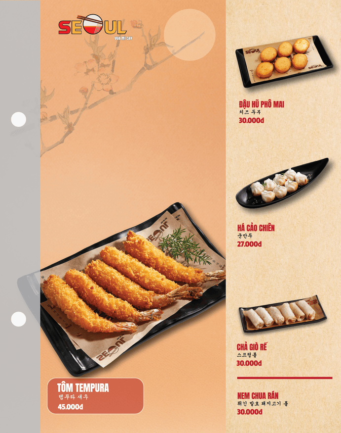 Menu SEOUL Gia Kiệm trang 15