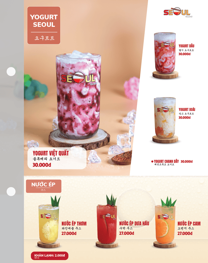 Menu SEOUL Thủ Đức-111 Hiệp Bình trang 16