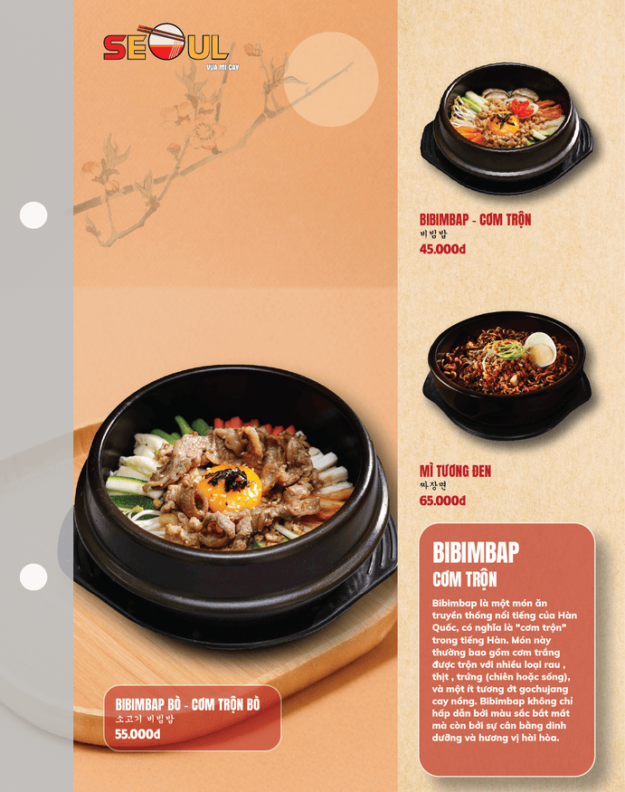 Menu SEOUL Hồng Ngự trang 10