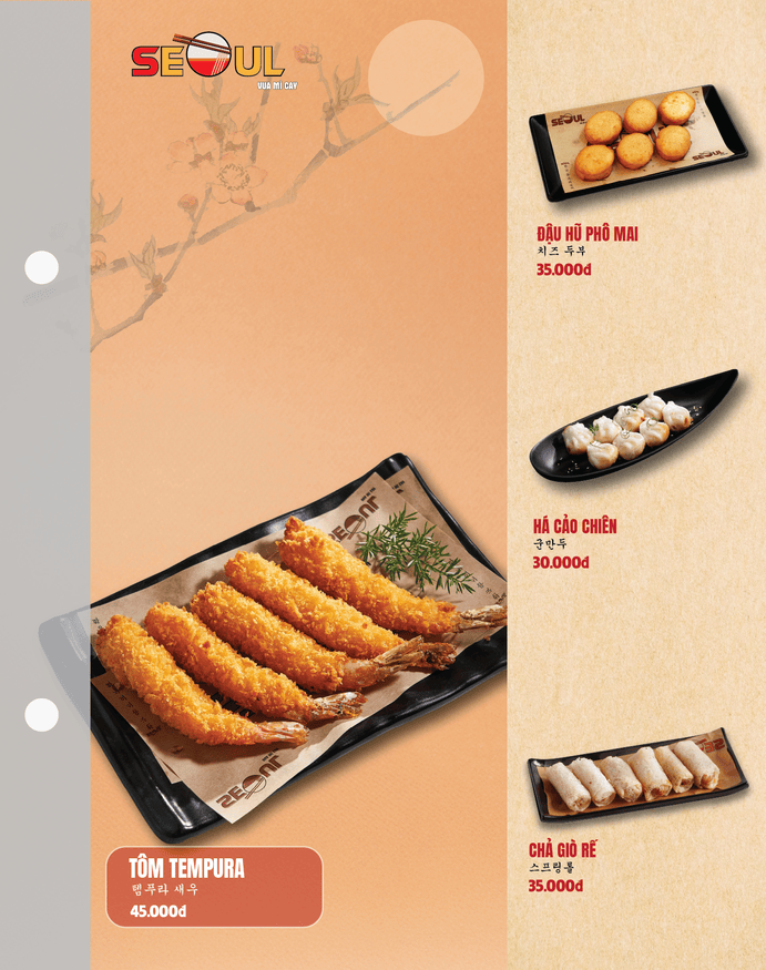 Menu SEOUL Huế trang 14