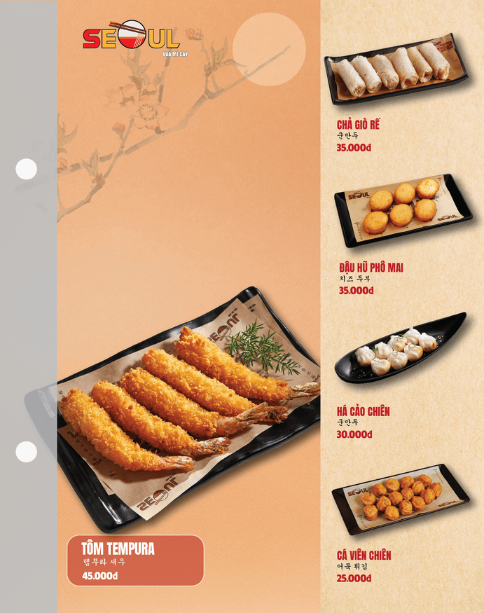 Menu SEOUL Long Thành trang 14
