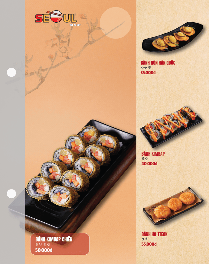 Menu SEOUL Mỹ Tho 2 trang 8