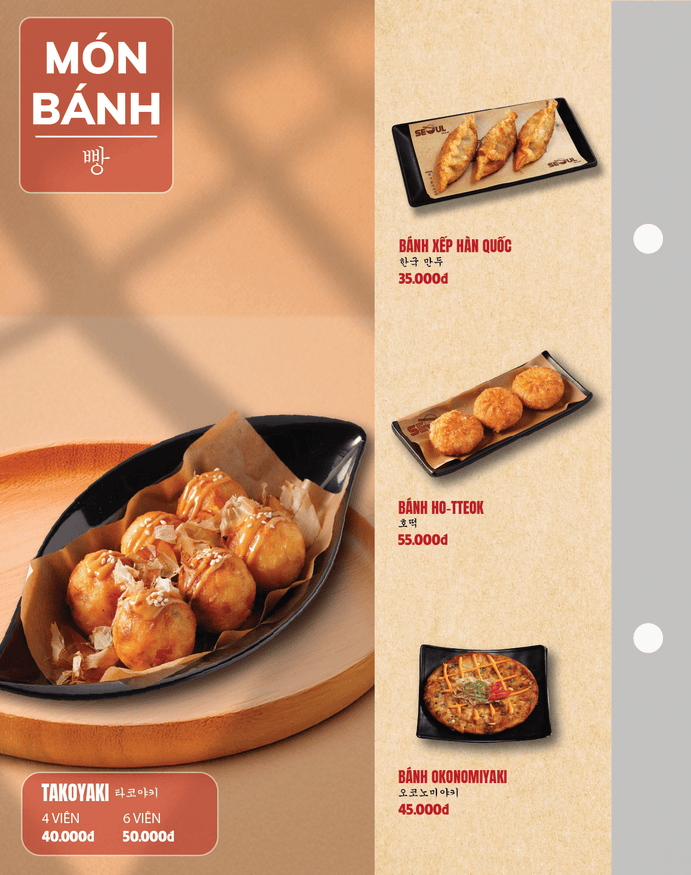 Menu SEOUL Hiệp Phước trang 7
