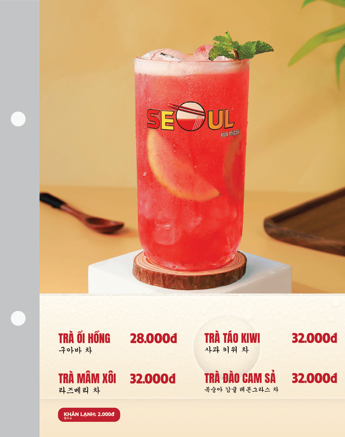 Menu SEOUL Hiệp Phước trang 16
