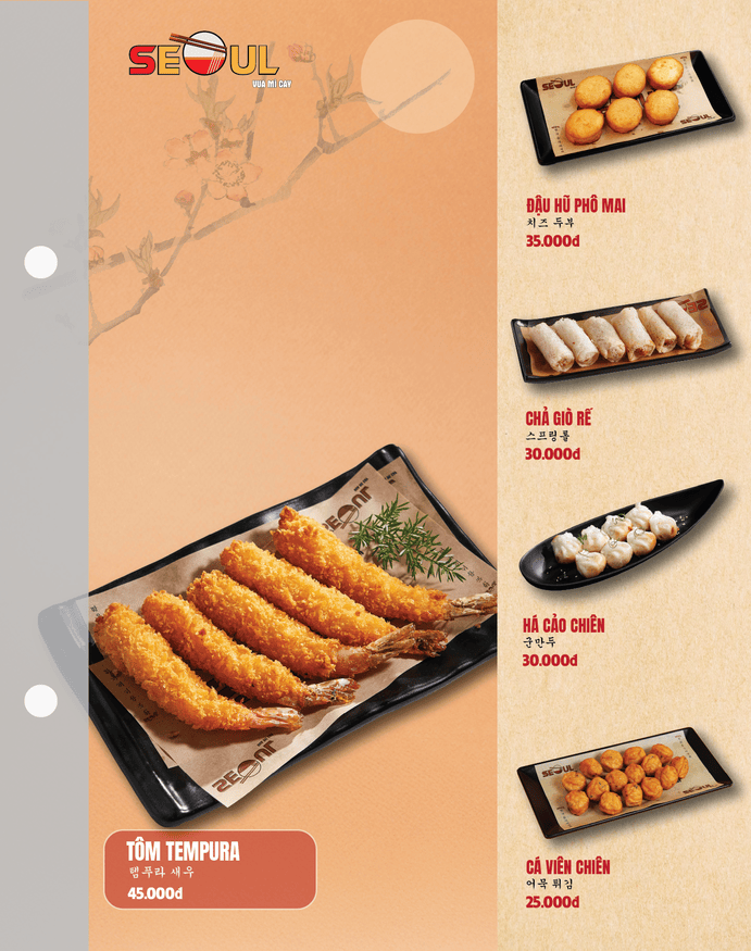 Menu SEOUL Tân Phước Khánh trang 14