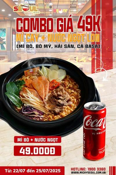 Combo ngon lành – chỉ 49 cành! – SEOUL TÂN PHÚ TRUNG