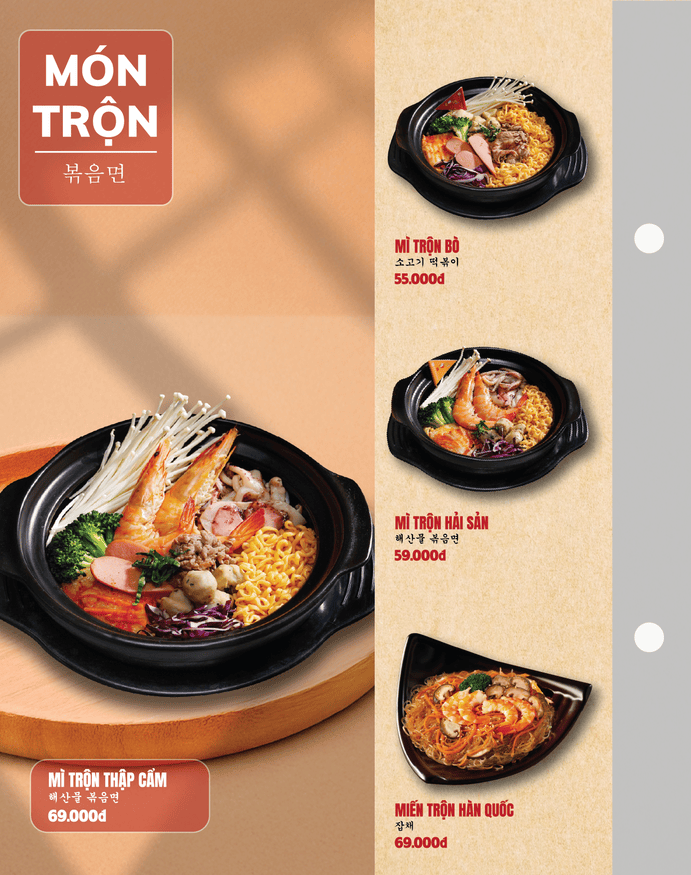 Menu SEOUL Nguyễn Thị Tú trang 12