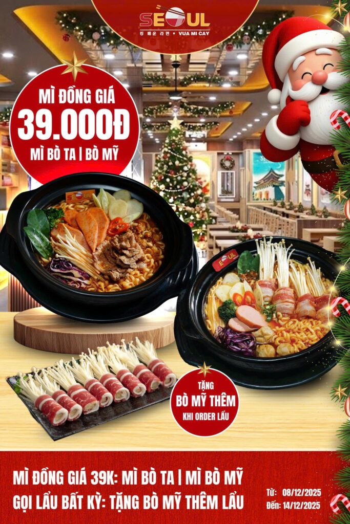 Lên mood chơi lễ – SEOUL tung deal cực mê! – SEOUL BÌNH MINH