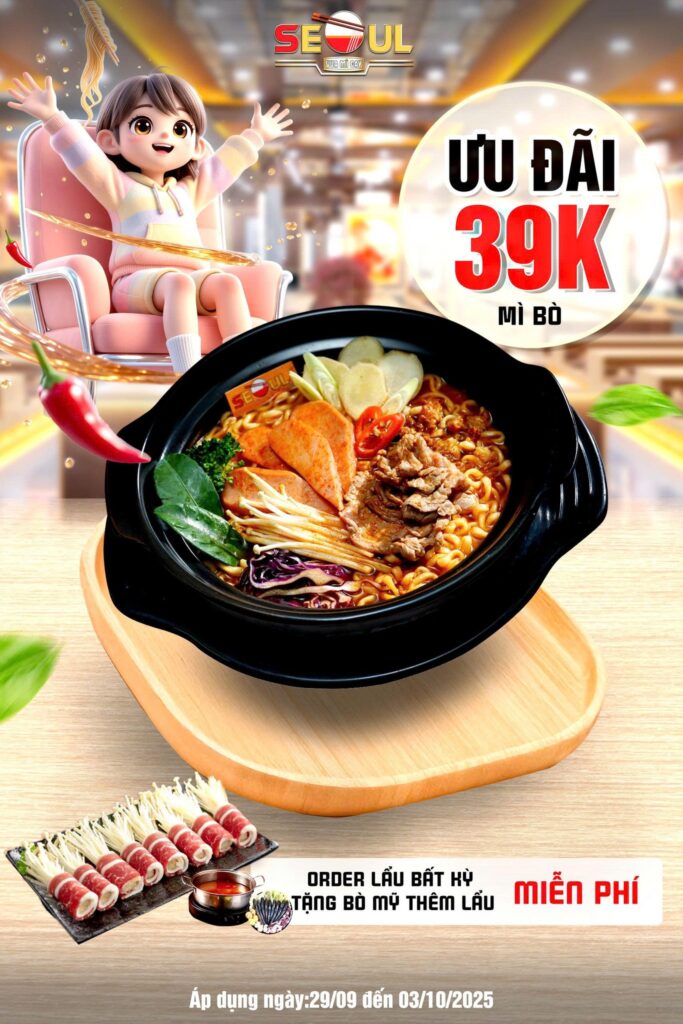 Fen ơi ghé quán – deal ngon bạt ngàn! – SEOUL SÓC TRĂNG