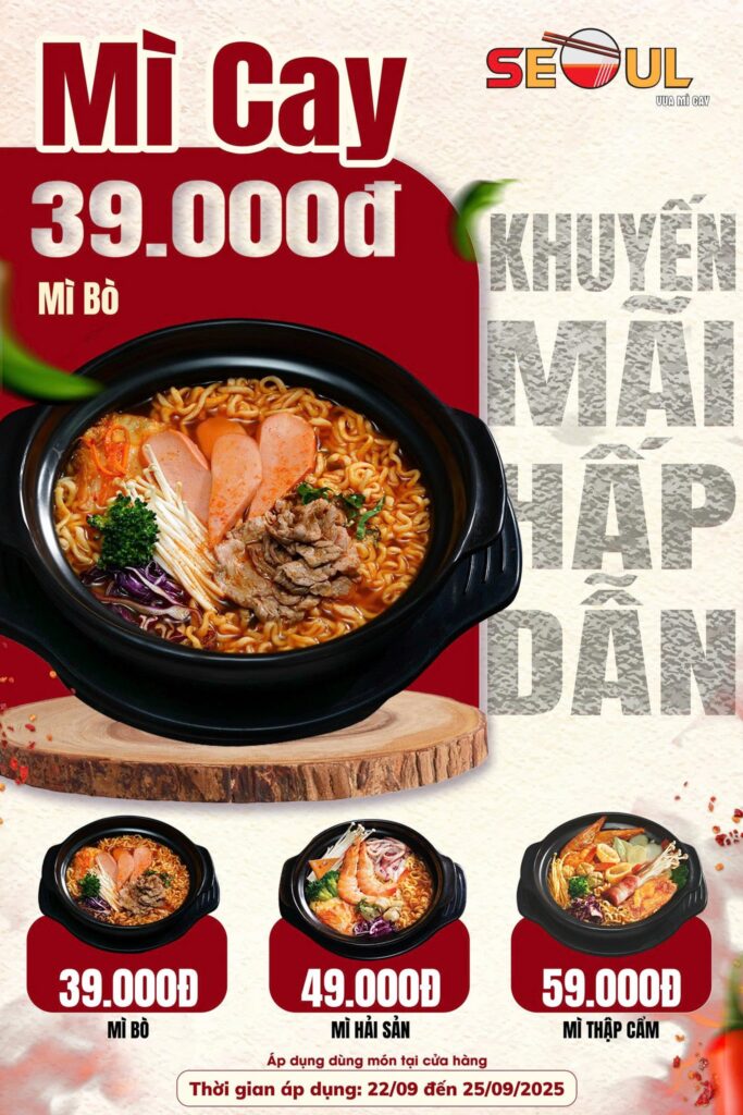 Đầu tuần bùng vị – ăn ngon hết ý! – SEOUL VỊ THANH