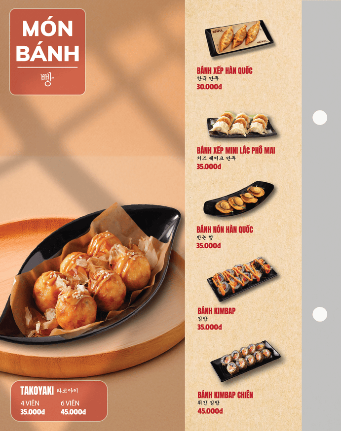 Menu SEOUL Cam Ranh trang 7