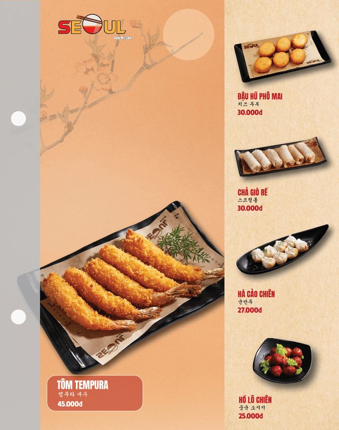 Menu SEOUL Kiến Đức trang 14