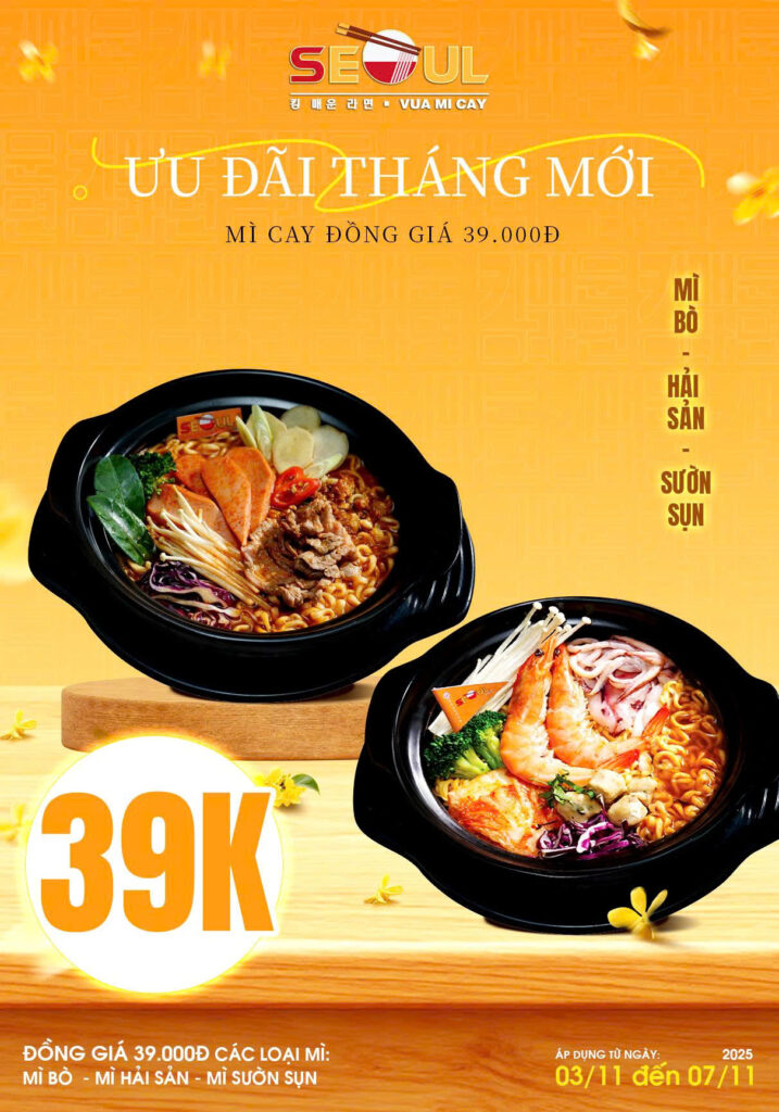 Ưu Đãi Tái Sinh – CN 225 – SEOUL PHÚ MỸ CN2