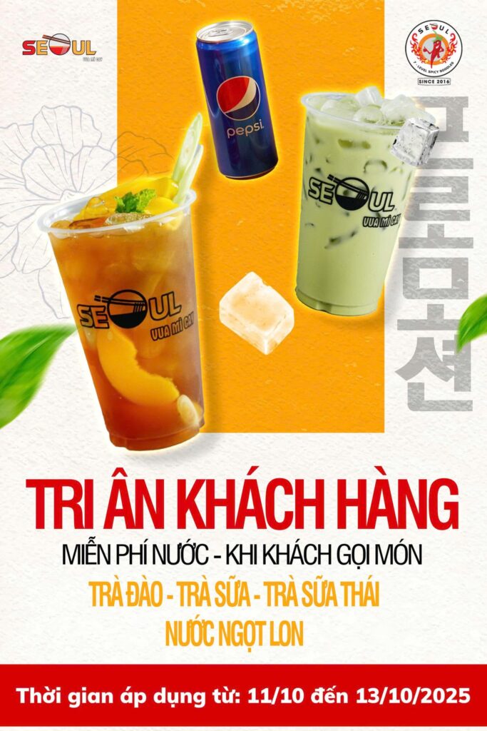 Cuối tuần cực chill – quà tặng cực iu! – SEOUL THẠCH HÒA