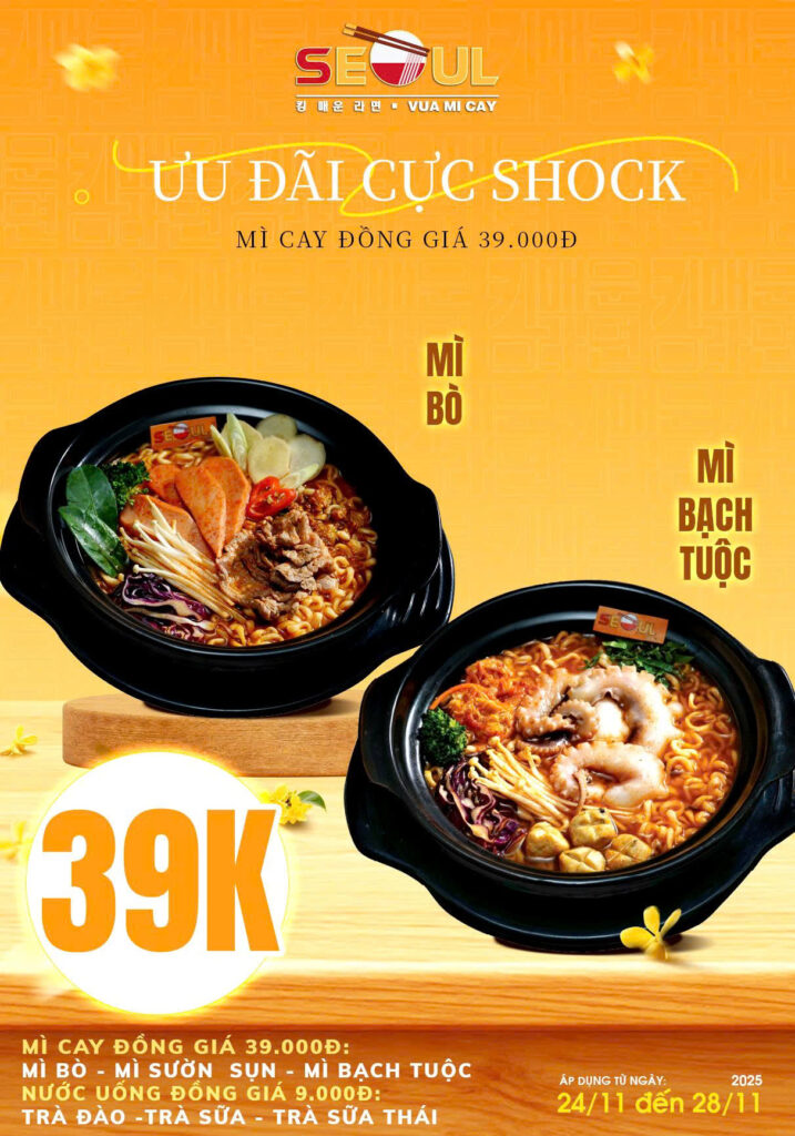 Black Friday – deal xịn đến đây! – SEOUL AN TÂY