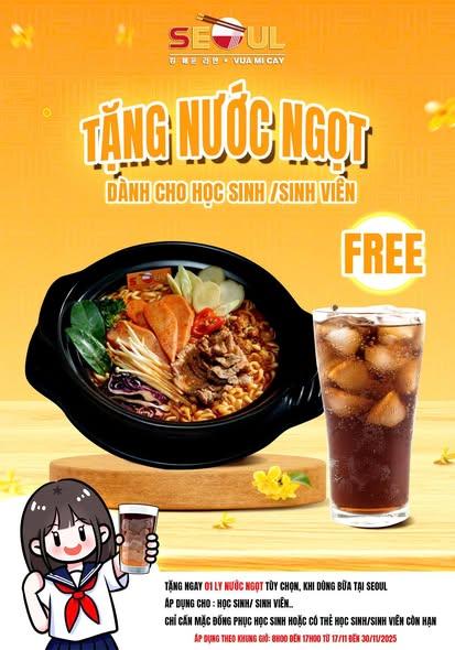 Học Sinh – Sinh Viên Ơi! Đến SEOUL Là Có Quà! – SEOUL CAO LÃNH