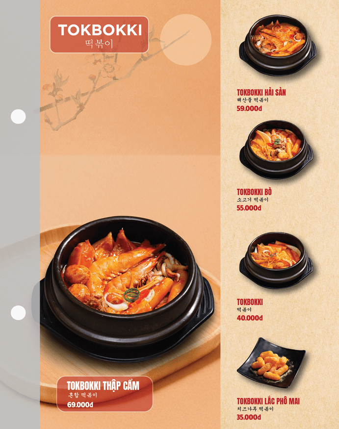 Menu SEOUL Đồng Phú trang 12