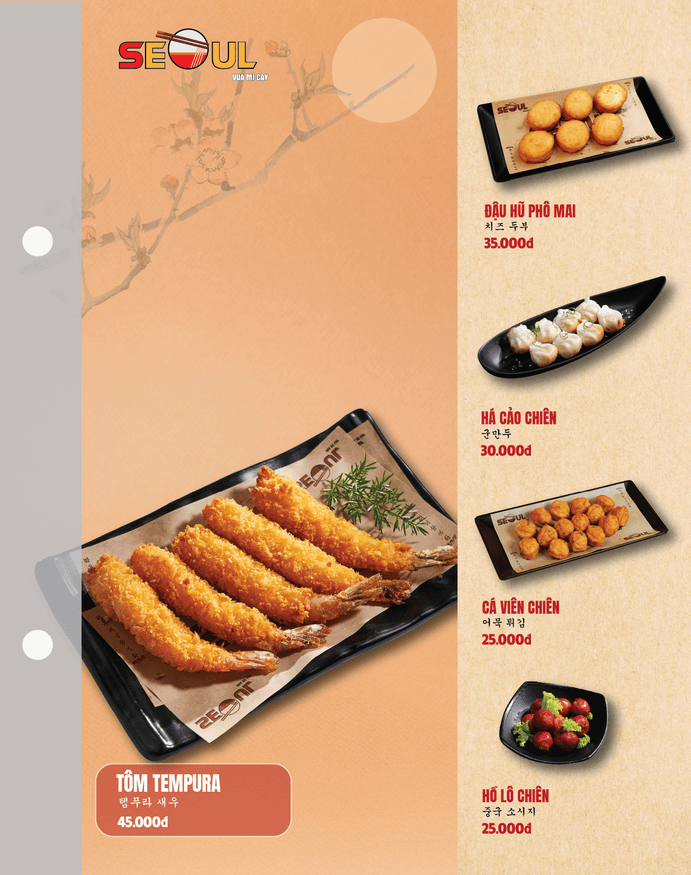 Menu SEOUL Đồng Phú trang 14