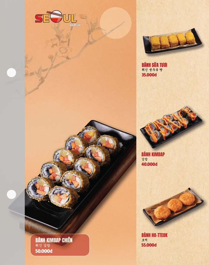 Menu SEOUL Ninh Bình trang 8