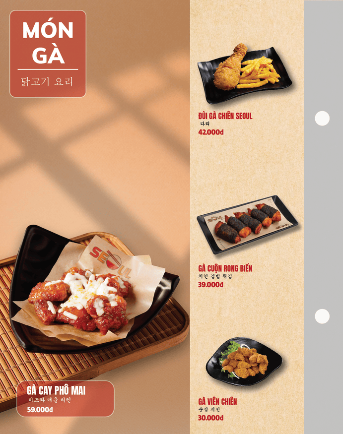 Menu SEOUL Ninh Bình trang 11