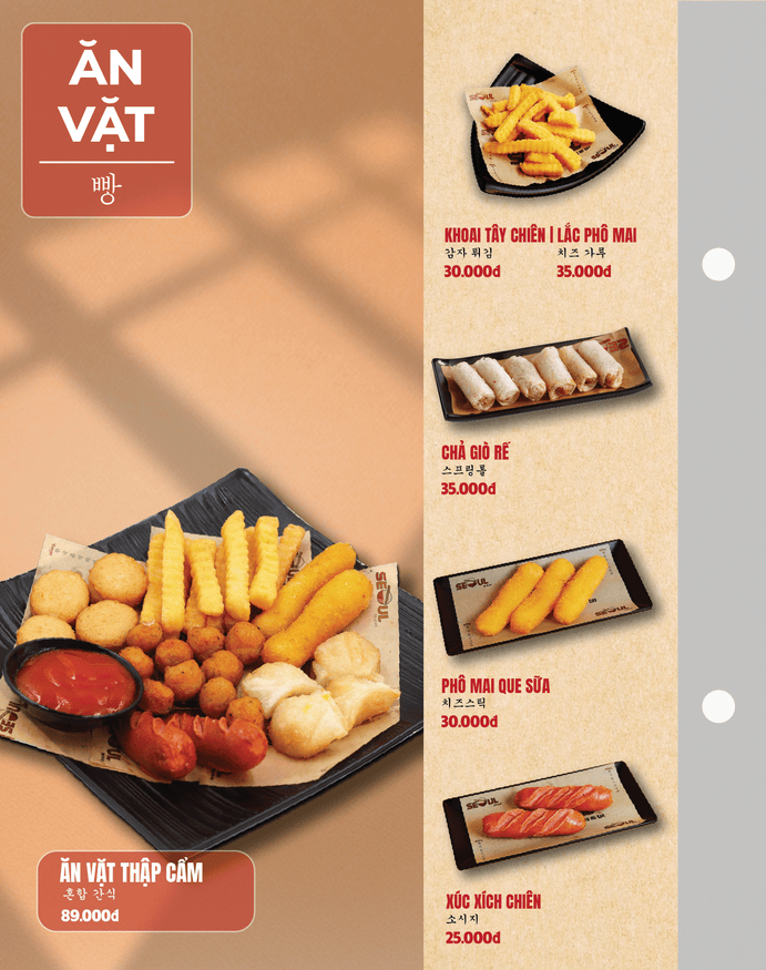 Menu SEOUL Ninh Bình trang 13