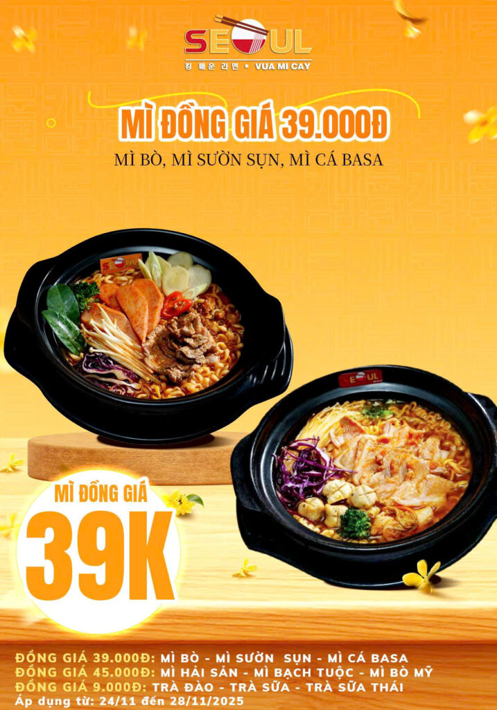 Black Friday – deal xịn đến đây! – SEOUL TÂN KIÊN
