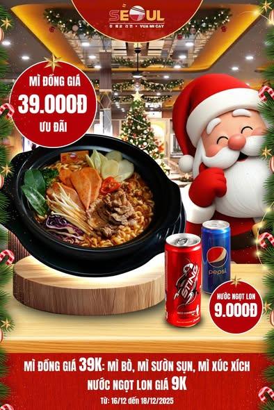 Mùa lễ lung linh – quà về ấm xinh! – SEOUL BA TRI
