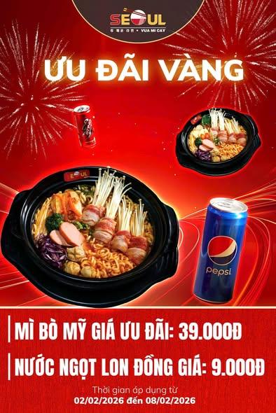 CRộn ràng xuân sang – nhận ngàn ưu đãi!- SEOUL CÀ MAU