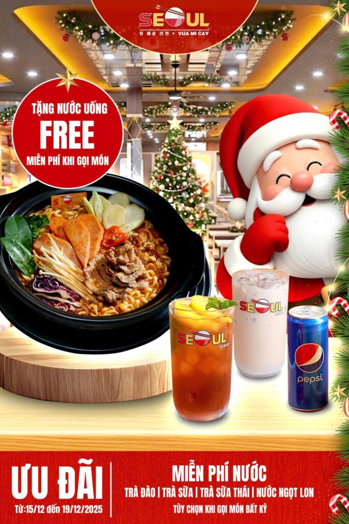 Santa ghé tặng quà – đến SEOUL liền nha! – SEOUL LAGI