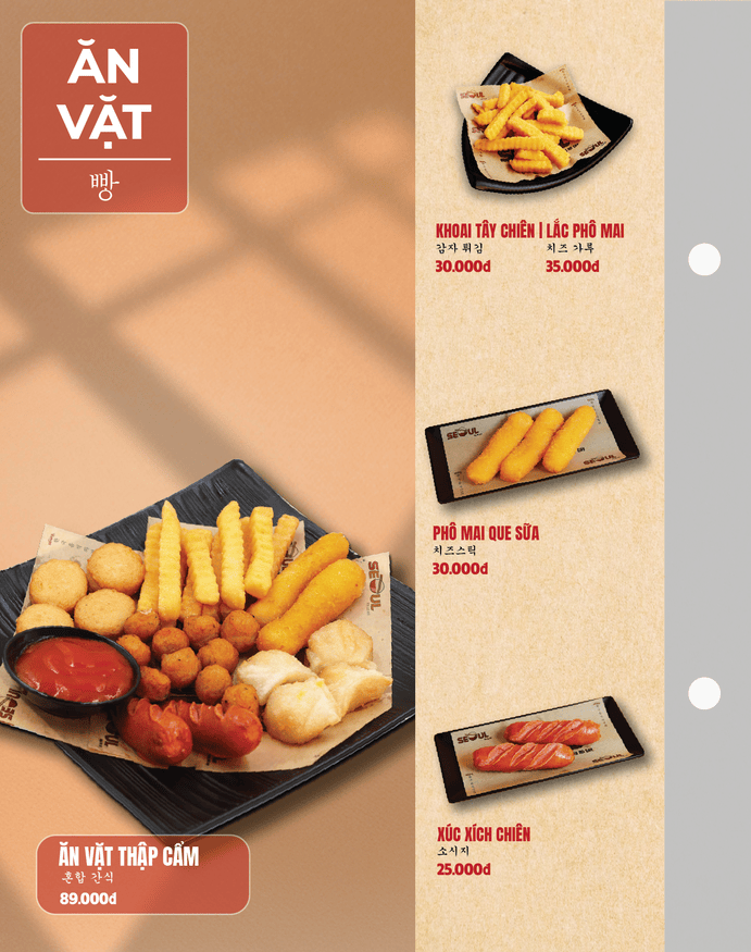 Menu SEOUL Buôn Hồ trang 13