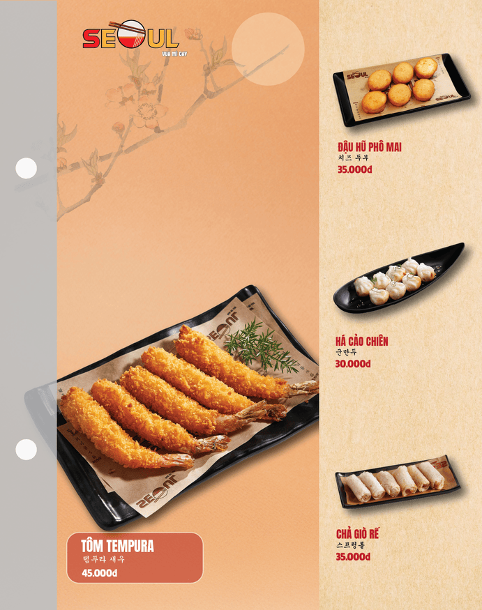 Menu SEOUL Buôn Hồ trang 14