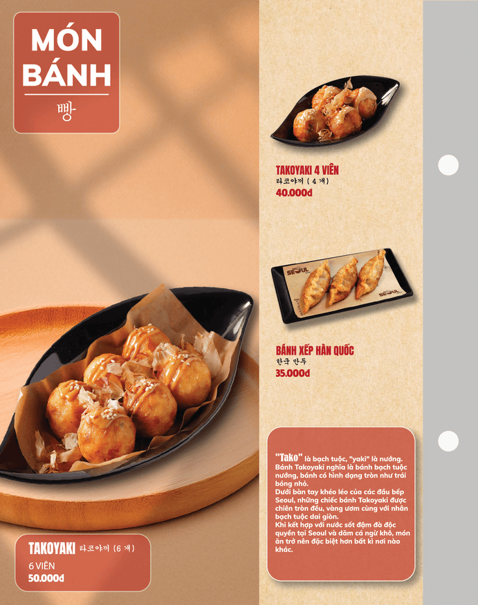 Menu SEOUL Phùng Khoang trang 7