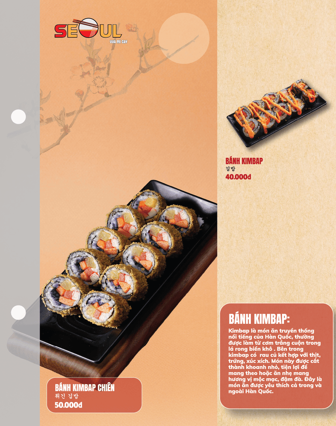Menu SEOUL Phùng Khoang trang 8