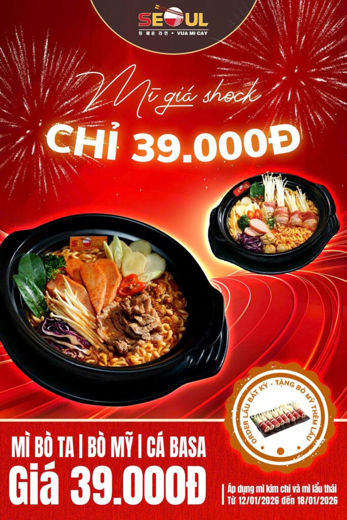 Xuân sang deal tới – ghé SEOUL liền thôi! – SEOUL BÌNH MINH