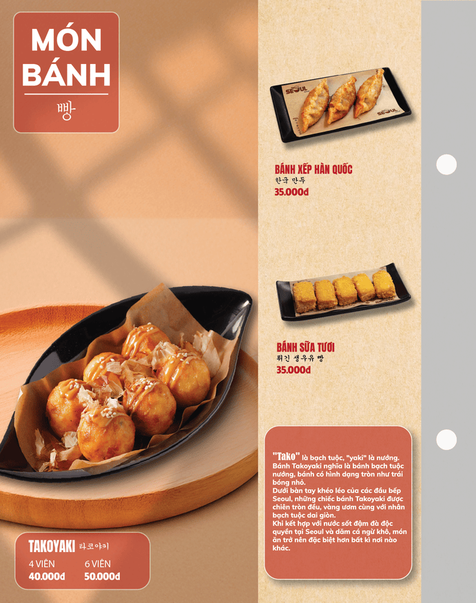 Menu SEOUL Bạc Liêu trang 7