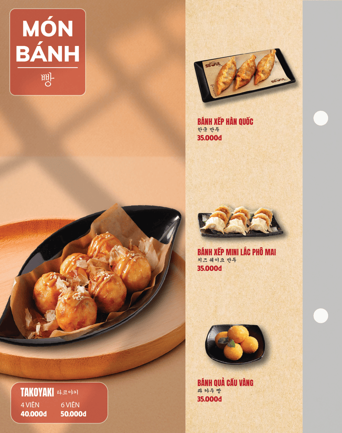 Menu SEOUL Biên Hùng trang 7