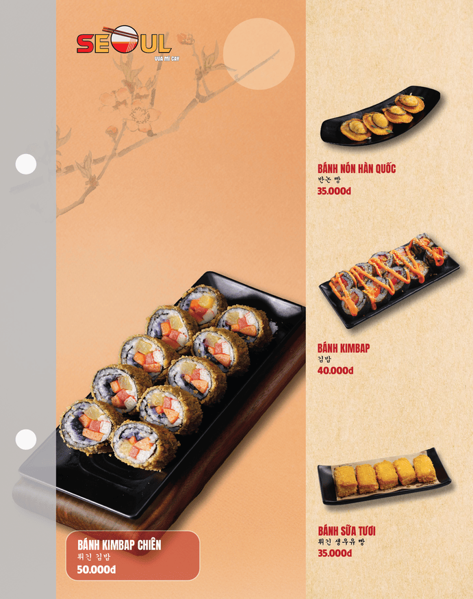 Menu SEOUL Biên Hùng trang 8