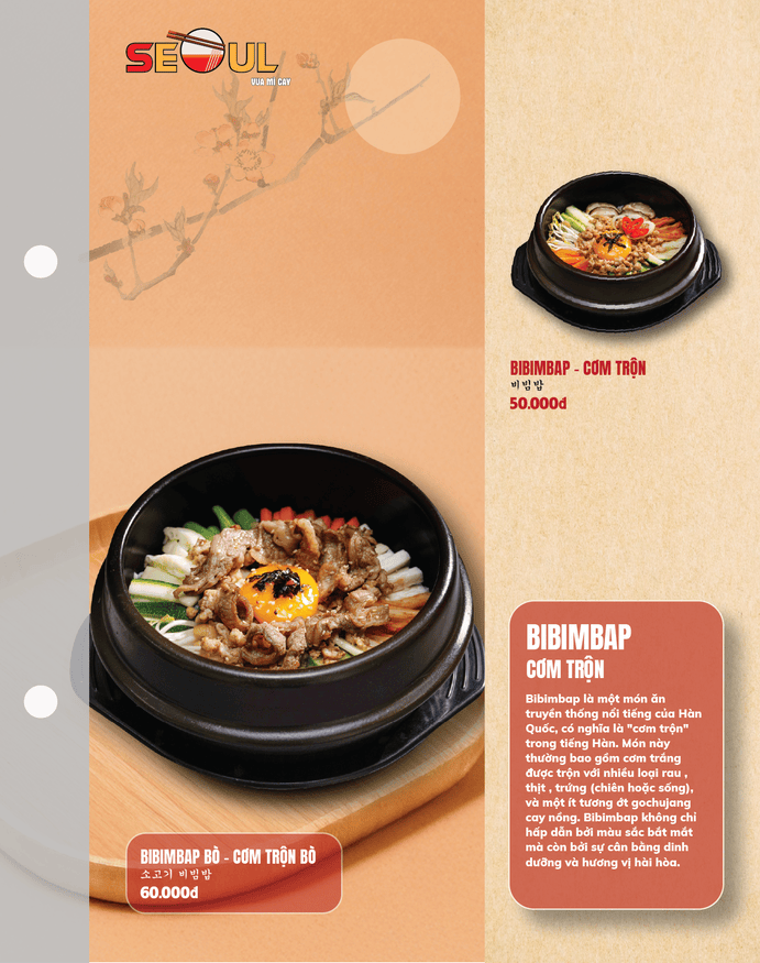 Menu SEOUL Biên Hùng trang 10