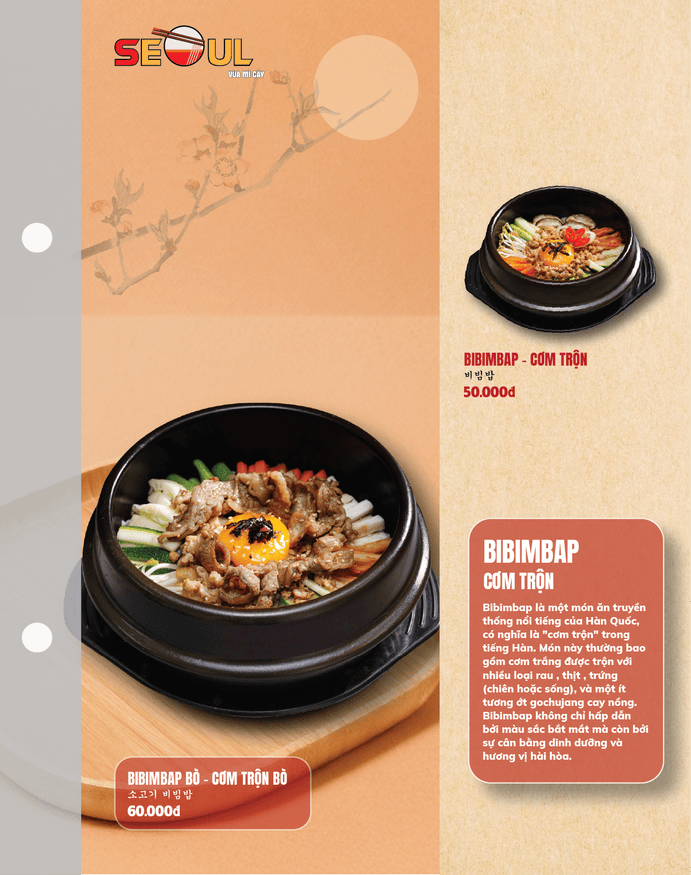 Menu SEOUL Bình Dương CMT8 trang 10