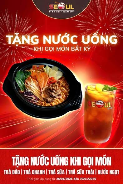 Ưu đãi tưng bừng – mừng chiến thắng U23 Việt Nam – SEOUL TÂN HIỆP