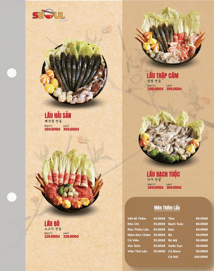 Menu SEOUL Pleiku-Cn3 trang 6