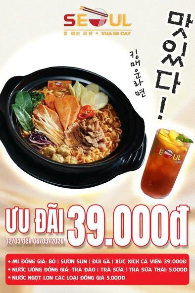 Tháng của nàng – ngàn ưu đãi! – SEOUL BẠC LIÊU