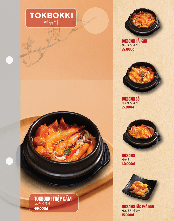 Menu SEOUL Bình Hoà trang 12