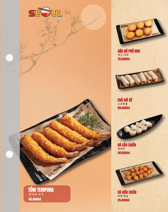 Menu SEOUL Phú An trang 14