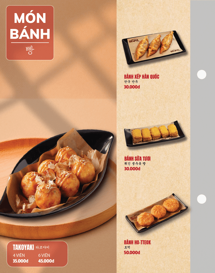 Menu SEOUL Phú Túc trang 7