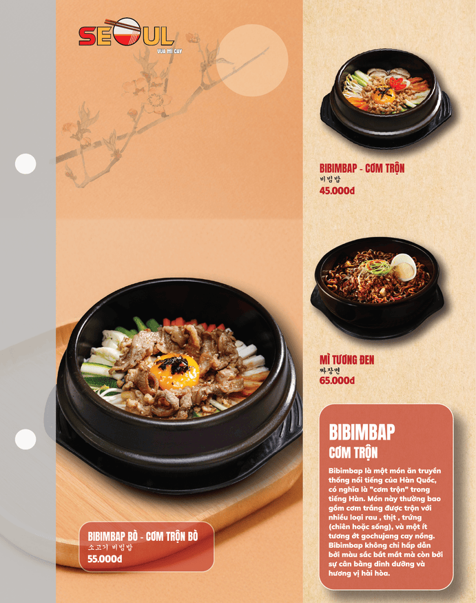 Menu SEOUL Phú Túc trang 10